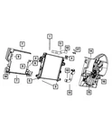 Genuine Mopar Radiator Inlet Hose 55116865AC New. Price: $134.40.