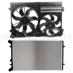 Fit For 2005-2006 Audi 1.8L Volkswagen Jetta 1.9L Cooling Fan & Radiator Kit New. Price: $131.98.
