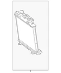 Genuine Gm Outer Radiator 85559347 New. Price: $262.99.