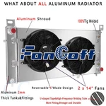 3 Row Radiator+shroud+fan For 1999-2014 Chevy Silverado 1500 2500 Yukon Fongoff New. Price: $279.00.