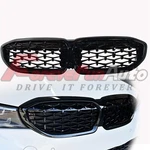 Front Kidney Grille For Bmw G20 330I M340I 2019-2022 Gloss Black Diamond New. Price: $59.99.