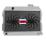 3ROW Aluminum Radiator For 1968-1973 Nissan Datsun 510 / 521 Pickup +7"FANS New. Price: $165.00.