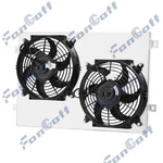 Fit Ford Mustang Mercury Cougar V8 1967-70 Aluminum Radiator SHROUD+2X10" Fans New. Price: $84.95.