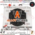 Row Radiator Shroud Fan 41-1952 Jeep Willys MB/CJ-2A/M38 Ford Gpw 2.6L New. Price: $229.00.