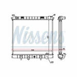 Nissens Radiator Front 64302A ERS2269 For Land Rover New. Price: $172.64.