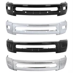 Chrome / Black Front Bumper Face Bar For Dodge Ram 2500 3500 2010 2011-2018 New. Price: $156.90.