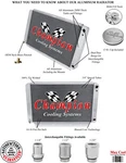 Sz 3 Row Dual Pass RADIATOR,1.5,1.5 For 1961-1965 Lincoln Continental Ls New. Price: $458.80.