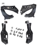 Mercedes X164 Gl/ml Genuine Left Right Front Headlight Frame Rail Brackets 07-12 Used. Price: $299.99.