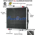 Row Radiator For 1996-2002 1998 Toyota Runner SR5 Limited 3.4L 2.7L L4 V6 Us New. Price: $229.00.