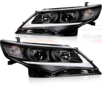 Headlights Assembly Pair For Toyota Camry 2012-2014 Headlamp Replacement Front New. Price: $285.99.