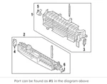 Genuine Kia Upper Shutter 86950-DW000 New. Price: $468.32.