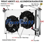 Rows Radiator Shroud Fan For 1973-1976 Chevy Corvette Stingray C3 5.7L 7.4L V8 New. Price: $239.00.