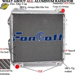 4 Row Aluminum Radiator For 1988 1995 Toyota Runner SR5 Pickup Dlx 3.0L V6 Gas New. Price: $199.00.