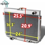 3 Row Radiator 1967-1970 Ford Mustang COUGAR/XR7/FALCON/FAIRLANE/RANCHERO V8 New. Price: $109.99.