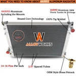 Row Aluminum Radiator For 2009-2023 Dodge Charger Challenger 3.5L 3.6L 5.7L New. Price: $159.00.