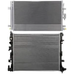 Aluminum Radiator & Ac Condenser Cooling Kit For Chevrolet Equinox 2018-2019 New. Price: $152.63.