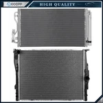 Automotive Aluminum Radiator & Ac Condenser Cooling Kit For 2013 Bmw 328I New. Price: $117.66.