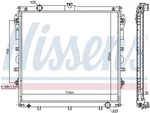 Nissens 606523 Radiator, Engine Cooling For Toyota Neu. Price: $247.84.