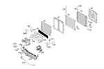 Genuine Mercedes-benz Coolant Radiator 099-500-54-00 New. Price: $446.40.