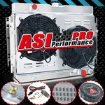 Asi Row Radiator+shroud Fan For 1963 1968 Chevy Impala Bel Air Camino CC289 New. Price: $229.00.