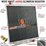 Row Radiator 2003-07 05 Ford F250 F350 F450 F550 Excursion 6.0L Super Duty New. Price: $329.00.