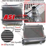 Asi 3 Row Aluminum Auxiliary Radiator For Toyota Gr Supra A90 Bmw G20 G29 2020+ New. Price: $299.00.