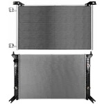 Radiator & Ac Condenser Cooling Kit For 2011-15 Chevrolet Silverado 2500 Hd 6.0L New. Price: $172.22.