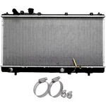 Aluminum Radiator For Mazda Protege 1999-2003 W/ Universal Oil Hose Clamps Kit New. Price: $58.59.