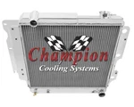 1987-04 Jeep Wrangler Yj Chevy V8 20" Champion 3 Row Aluminum Radiator CC8101 New. Price: $302.05.