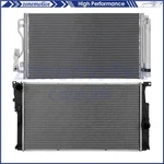 For 2013 2014 2015 Bmw 320I Xdrive Aluminum Radiator & Ac Condenser Cooling Kit New. Price: $98.15.