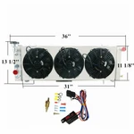 For 1991-2001 95 98 Jeep Cherokee Xj 2.5/4.0L Aluminum Radiator Shroud Fan Kits New. Price: $179.00.
