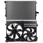 For 2006-2013 Volkswagen Jetta 2.0L Front Side Radiator & Cooling Fan Kit New. Price: $141.38.
