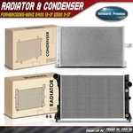New Radiator & Ac Condenser Cooling Kit For Mercedes-benz E400 13-17 E550 11-17. Price: $176.99.
