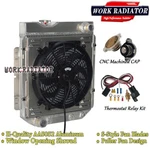 Aluminum Radiator+shroud Fan Ford Mustang Falcon Ranchero/mercury Comet Sbc New. Price: $125.00.
