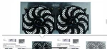 1973-1976 Corvette Unused Cold Case Alum Radiator W/ Shroud Dual Elec. Fan Kit New. Price: $550.00.