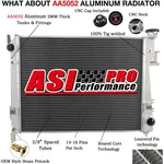 Rows Aluminum Radiator For Dodge Ram 1500 2500 3500 Pickup 5.7L V8 2003-2009 New. Price: $139.00.