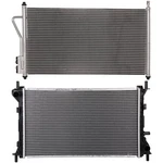 Radiator + Ac Condenser Cooling Kit Aluminum 2005-2007 Ford Focus New. Price: $110.29.