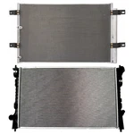 Radiator & Ac Condenser Cooling Kit 2007-2010 Ford Edge Lincoln Mkx 3.5L New. Price: $110.18.