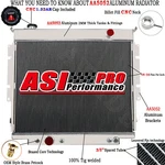 Asi Aluminum Radiator 1983-1996 Ford F-150 F250 F350 Super Duty 6.9L 7.3L New. Price: $229.00.