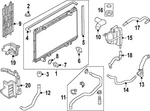 Genuine Nissan Radiator Assembly 21410-6GR0A New. Price: $653.13.