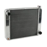 Row 24" X 19" Aluminum Single Pass Radiator With Drain Switch For Gm Chevy New. Price: $107.99.