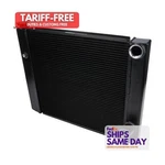 Allstar ALL30346, One Black Aluminum Dual Pass Radiator 19X28 Row Lightweight New. Price: $394.23.