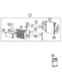 Genuine Mopar Cooling Module 68541835AA New. Price: $600.30.