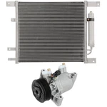 Ac Condenser & Compressor Cooling Kit For 2014-2018 Nissan Versa Note New. Price: $186.55.