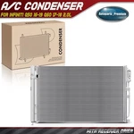 1X Ac Condenser W/ Receiver Drier For Infiniti Q50 2016-2019 Q60 2017-2018 2.0L New. Price: $84.99.