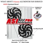 Aluminum Shroud+fan+relay Fits 2010 2012 Dodge Ram 2500 3500 4500 5500 6.7L; New. Price: $129.00.