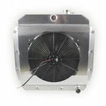 Row Radiator&shroud Fan For 1955-1959 Chevy 3200 3400 3500 Gmc 100 150 CC5559 New. Price: $219.00.