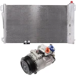 Condenser & Compressor For 2002 Mercedes-benz C230 01-05 C240 New. Price: $211.85.