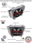 3 Row Best Cooling Champion Radiator W/ 16" Fan For 1997 - 2004 Jeep Wrangler New. Price: $415.14.
