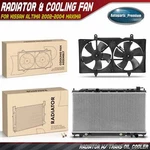 Radiator & Cooling Fan Assembly Kit For Nissan Altima 2002-2004 Maxima V6 3.5L New. Price: $191.99.